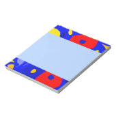 Botanische Rundformen Notizblock (Rotiert)