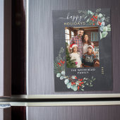 Botanische Rustikale Chalkboard Holiday Magnet Car