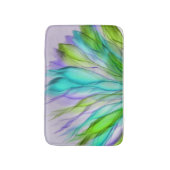 Botanische Schichten Bath Mat - Artistic & Plush Badematte (Vorderseite Vertikal)