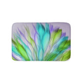 Botanische Schichten Bath Mat - Artistic & Plush Badematte (Vorderseite)