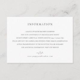 Botanische Schließkarte - Ein Zimmerblock Begleitkarte