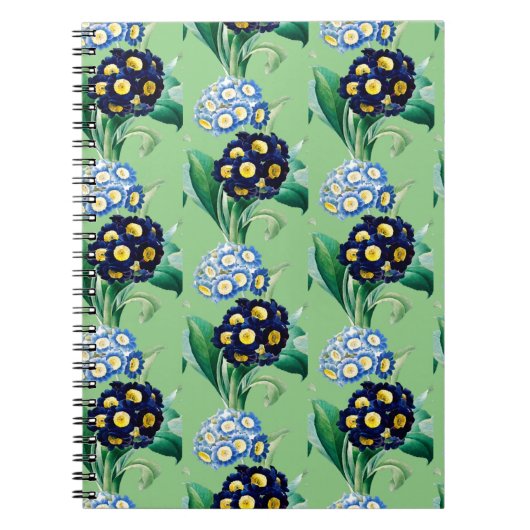 Botanische Schlüsselblume Notizblock (Vorderseite)