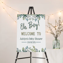 Botanische Schönheit! Benutzerdefinierte Babyparty
