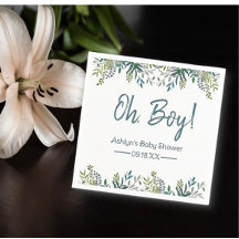 Botanische Schönheit! Benutzerdefinierte Babyparty
