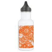 Botanische Schönheit Orange Trinkflasche (Links)