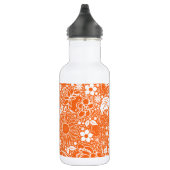 Botanische Schönheit Orange Trinkflasche (Rechts)