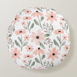 Botanische Schönheit Rundes Kissen