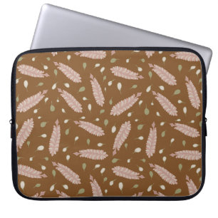 Botanische Schreibgeräte Stifte – Elegante Florale Laptopschutzhülle
