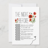 Botanische Schrift Die Nacht vor Einladung (Vorderseite)