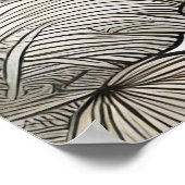 Botanische Schwarzwald-Linie Zeichnend Poster (Ecke)