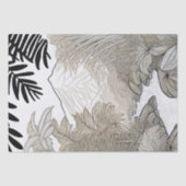 Botanische Schwarzwald-Linie Zeichnend Seidenpapier (Vorderseite)