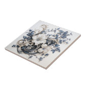 Botanische Scroll Fliese (Seite)