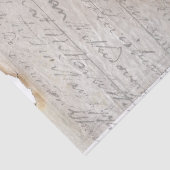 Botanische Skizze antike Schreibdecoupage Papier. Seidenpapier (Detail)