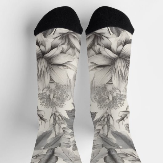 Botanische Socken (Oben)