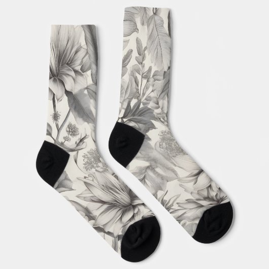 Botanische Socken (Rechts)