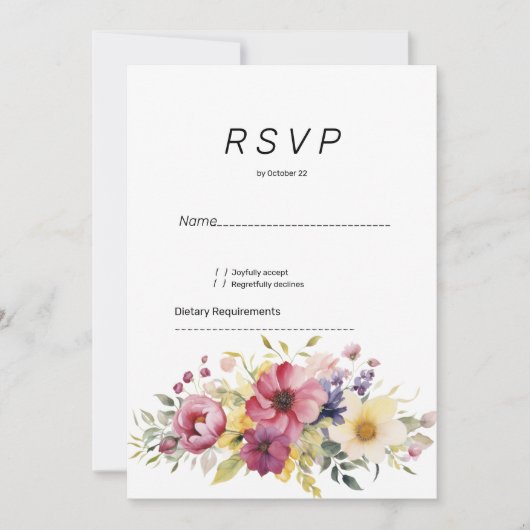 Botanische Sommerkollektüre, blühende UAWG Einladung (Vorderseite)