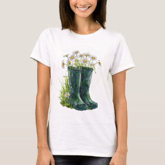 Botanische Stiefel T-Shirt