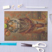 Botanische Streifen Seidenpapier (Handwerk)