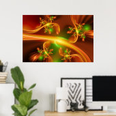 Botanische Studie Poster (Heimbüro)