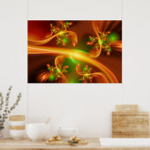 Botanische Studie Poster (Küche)