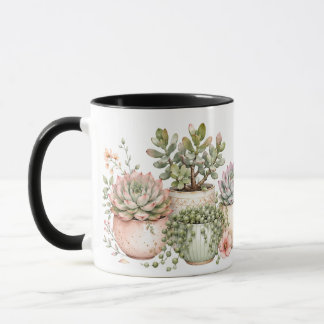 Botanische Sukkulenten "Aloe You Vera Viel" Tasse