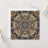 Botanische Symmetrie Karte (Vorderseite/Rückseite Beispiel)