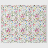 Botanische Symphonie Geschenkpapier (Flach)