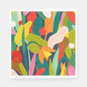 Botanische Symphonie Serviette (Vorderseite)