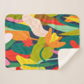 Botanische Symphonie Sherpadecke (Vorderseite (Horizontal))