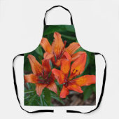 Botanische Taglilie, kanadische Fotografie Schürze (Vorderseite)