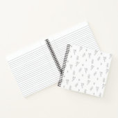 Botanische Tanzherzen | Notebook Notizblock (Innenseite)