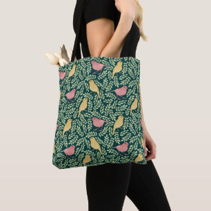 Botanische Tasche für Vogelsongbird