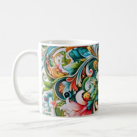 Botanische Tasse (Links)