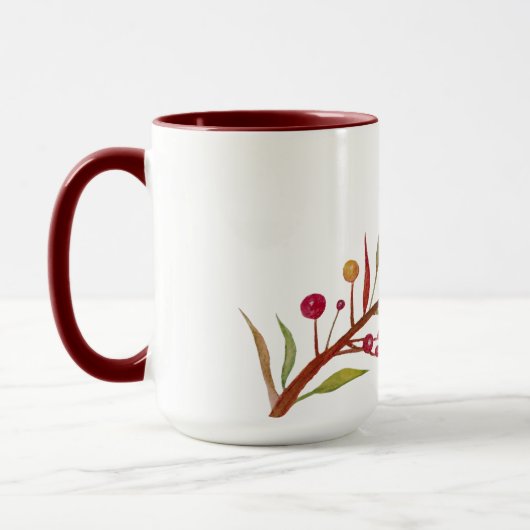 Botanische Tasse Herbst (Links)