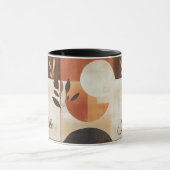 Botanische Tasse Herbst - Personalisierte Erdnatur (Zentrum)