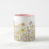 Botanische Tasse Wasserfarbe (Zentrum)