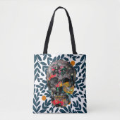 Botanische Tote-Tasche Tasche (Vorderseite)
