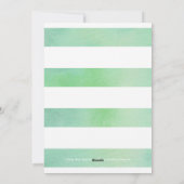 Botanische Touch Bridal Dusche Einladung (Rückseite)