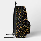 Botanische Träume Bedruckter Rucksack (Links)