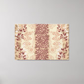 Botanische Traumlandschaft in Tan Große Leinwand P (Vorderseite)