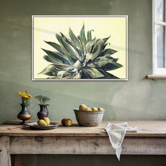 Botanische tropische Aquarellbilder Moderne verlie Fotodruck