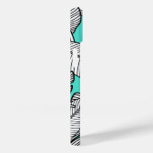 Botanische tropische Blätter Case-Mate iPhone Hülle (Rückseite / Rechts)