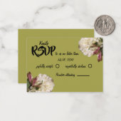 Botanische UAWG aus Gold Mitteilungskarte (Vorderseite/Rückseite Beispiel)