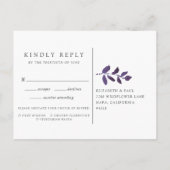 Botanische UAWG Postkarte mit Auswahl (Rückseite)