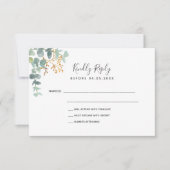 Botanische UAWG RSVP Karte (Vorderseite)