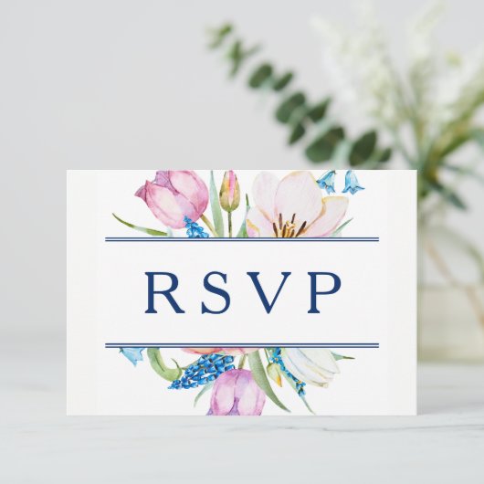 Botanische UAWG RSVP Karte (Stehend Vorderseite)