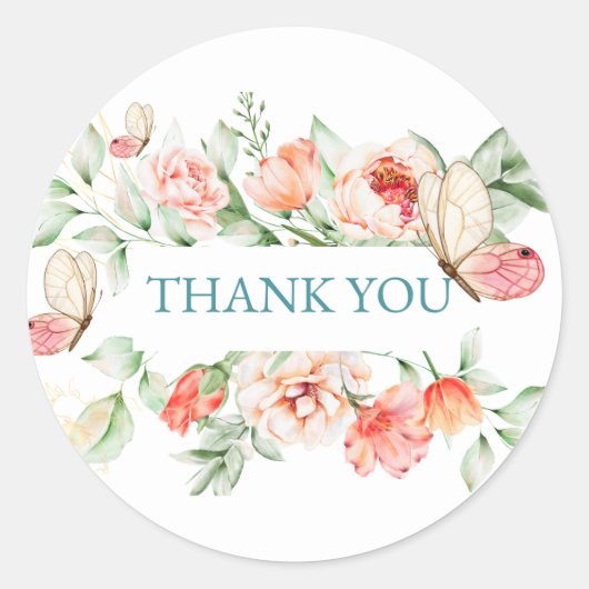 Botanische Umschlag Aufkleber, Stickers (Vorderseite)