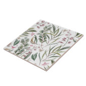 Botanische und Schmetterlingsdekoration Fliese (Seite)