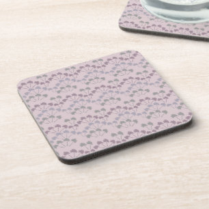 Botanische Untersetzer in Lilac