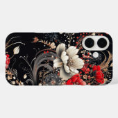 Botanische Vintag-Chic-Illustration Case-Mate iPhone Hülle (Rückseite (Horizontal))